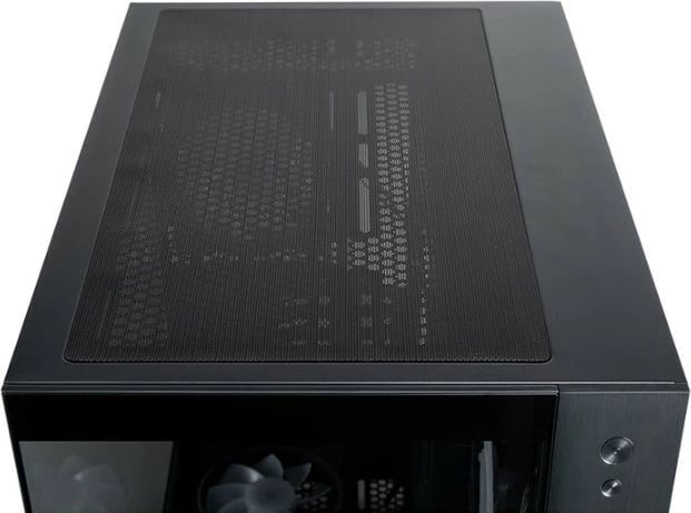 Kasë Chieftec VISIO GM-30B-TG-OP, Midi Tower, 6x ventilatorë ARGB, Xham i temperuar, E zezë