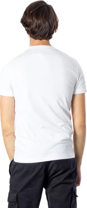 Maicë për meshkuj Calvin Klein Jeans, e bardhë