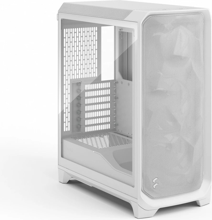 Kasë Fractal Design Meshify 3, ATX/E-ATX/Micro ATX/Mini ITX, xham i temperuar, e bardhë