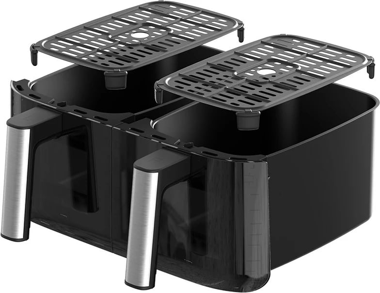 Fritezë me ajër Concept FR8000, 8L, dy kosha, e zezë/inox