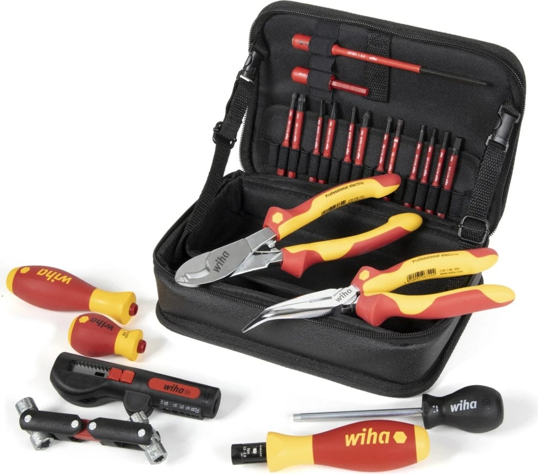 Set veglash Wiha 45289, 23 vegla, Ngjyrë e zezë