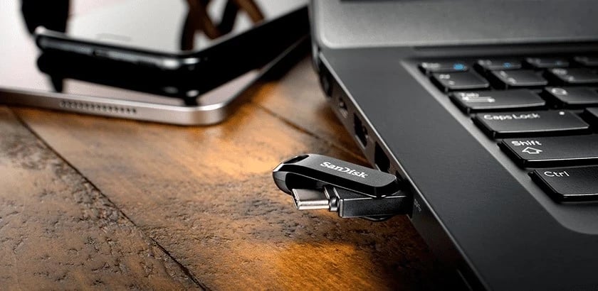 USB,SanDisk Ultra Dual Drive Go,64GB,3.2, i zi