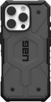 Mbështjellës UAG Pathfinder MagSafe për iPhone 16 Pro, argjendtë