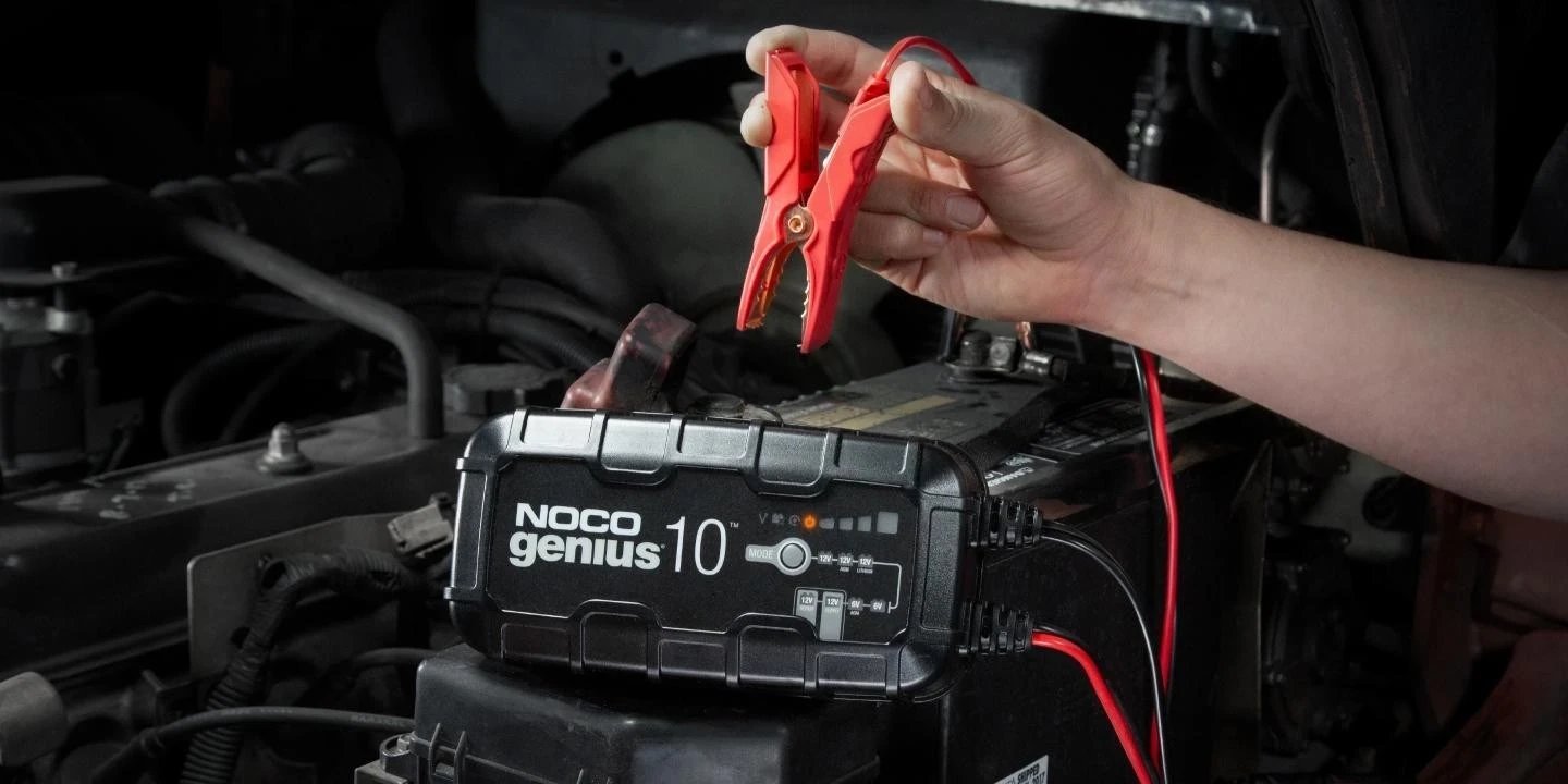 Karikues baterie NOCO GENIUS10 EU, 10A për bateri 6V/12V me funksion mirëmbajtjeje dhe desulfurimi