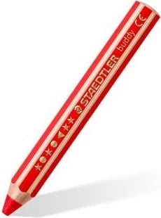 Set lapsa me ngjyra STAEDTLER Noris buddy 140, 6 copa, multikolor, me mprehëse