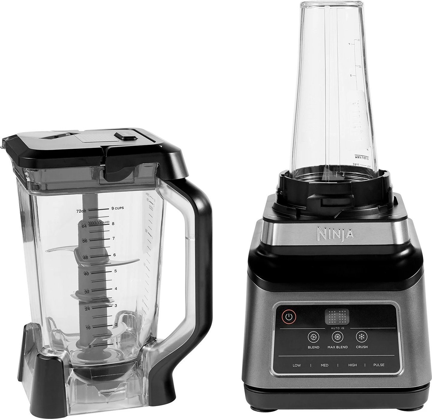 Blender tavoline Ninja BN750EU, 2.1L, 1200W, Auto-iQ, zi/gri