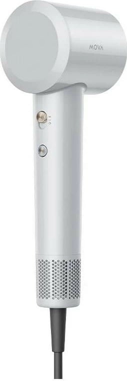 Tharëse flokësh Mova Turbo, 1600W, jonizim, ekran LED, gri