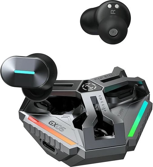Kufje gaming Edifier GX05, True Wireless Stereo, Bluetooth 5.3, gri