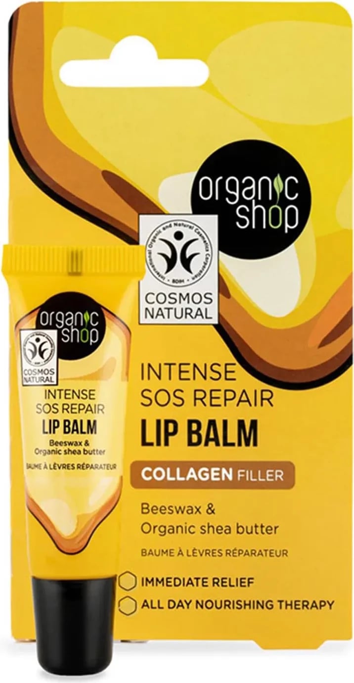 Balsam për buzë unisex Natura Siberica Intense SOS Repair Collagen Filler 1 copë