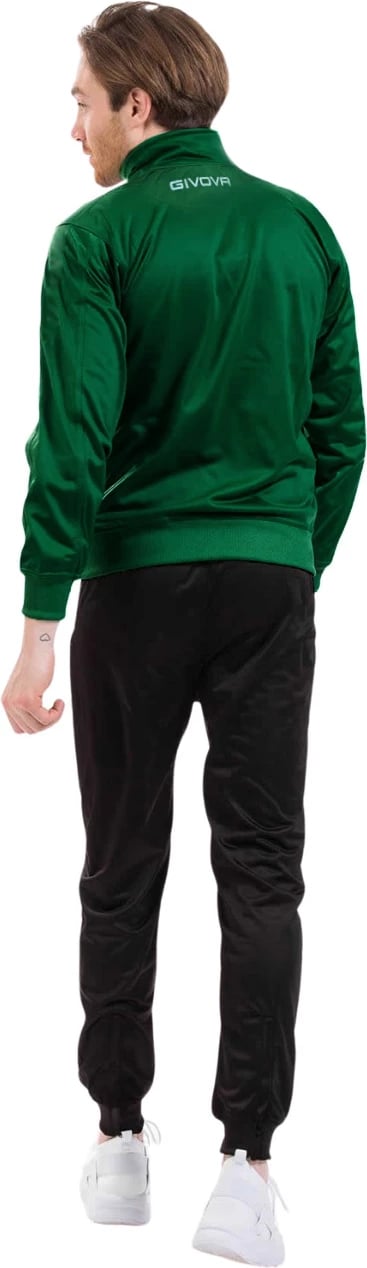 Trenerka unisex Givova, e gjelbër e zezë