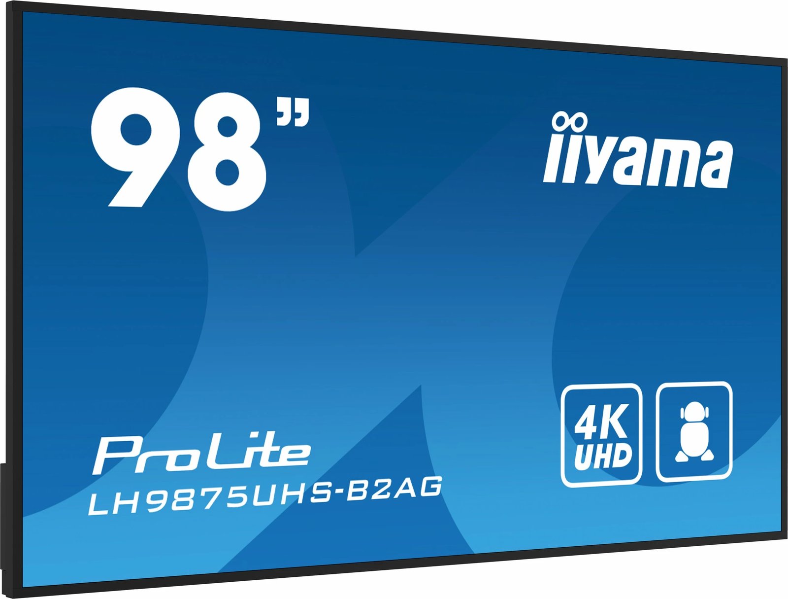 Monitor iiyama ProLite LH9875UHS-B2AG, 98 inç, 4K UHD, Android, Wi-Fi