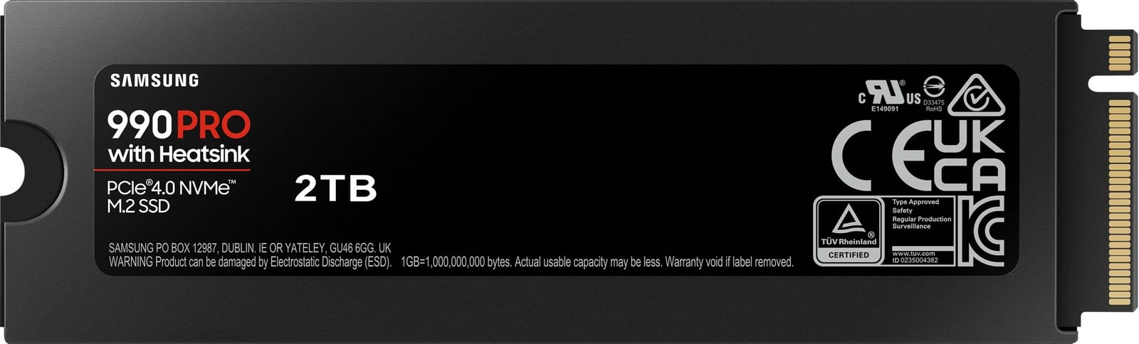 SSD Samsung MZ-V9P2T0, 2 TB, M.2, 7450 MB/s