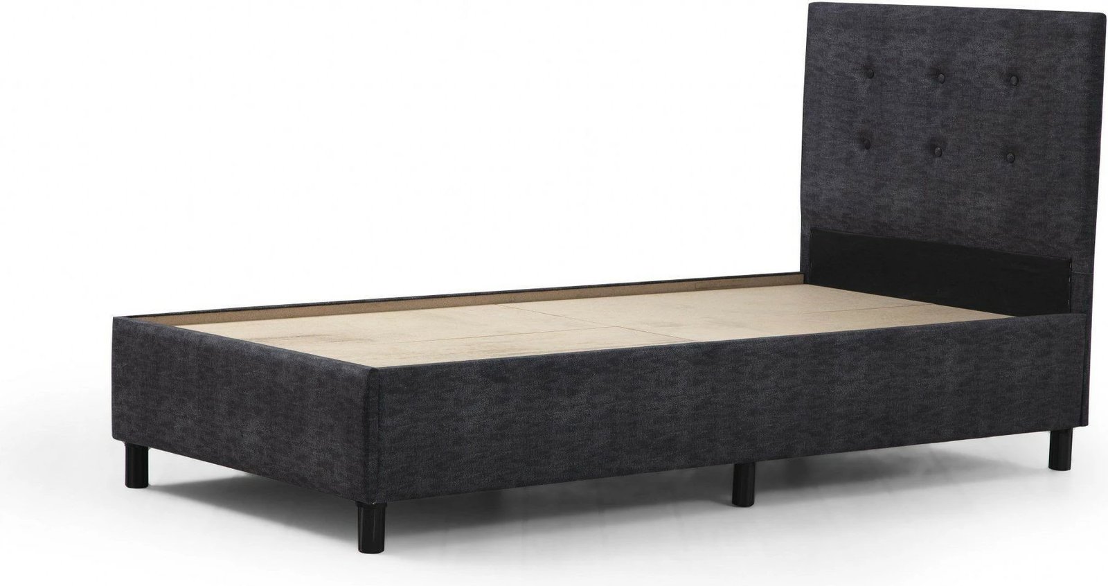 Baze krevati teke me taban, Skye Decor, Hira, 120x200, antracit