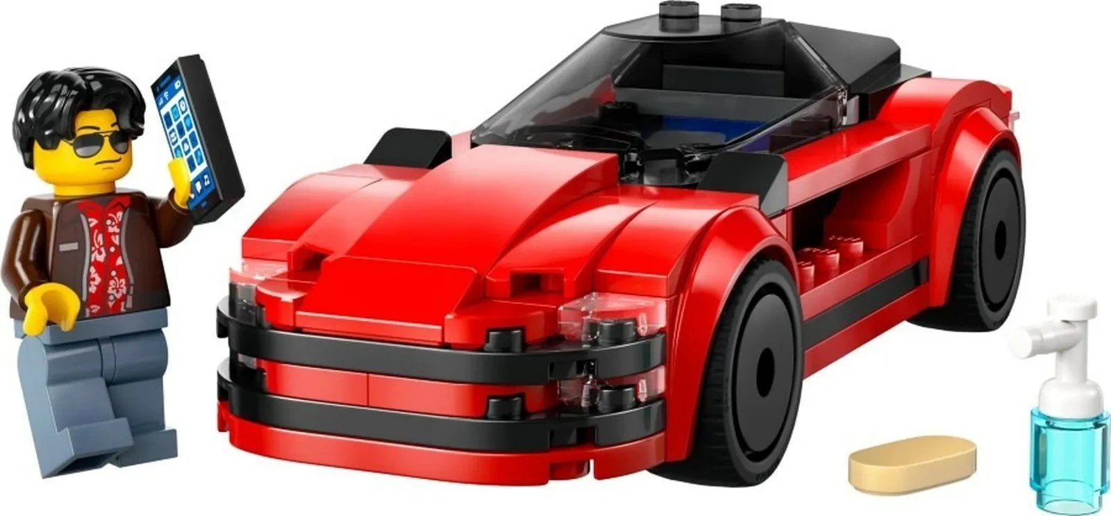 Set LEGO City 60448, Makina sportive, 109 pjesë
