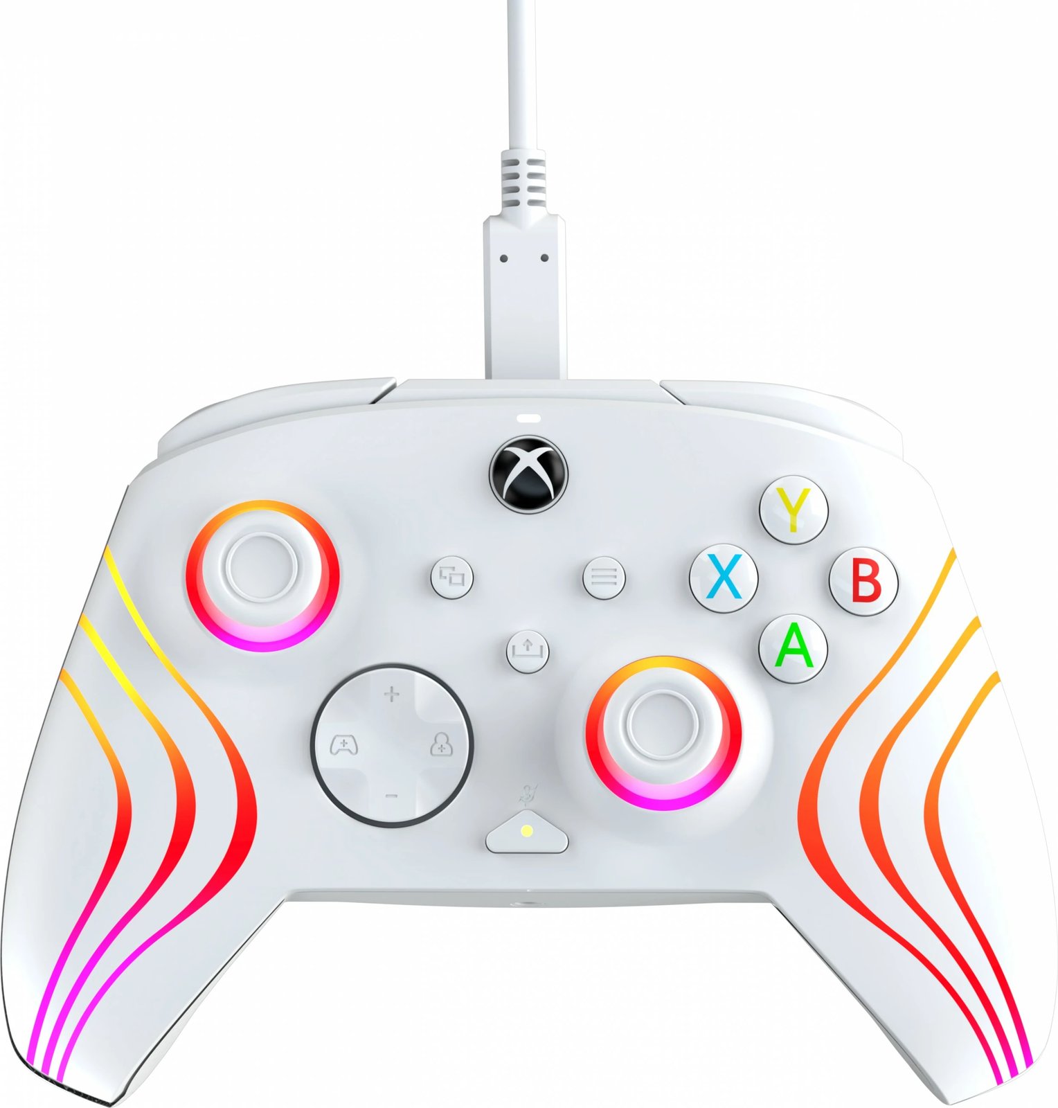 Gamepad PDP Afterglow Wave, Xbox Series X|S, PC, i bardhë Gamepad PDP Afterglow Wave, Xbox Series X|S, PC, i bardhë