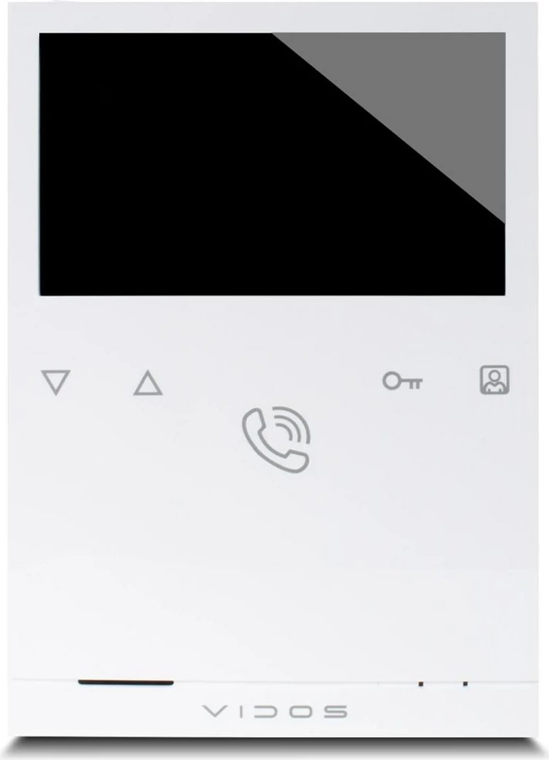 Monitor VIDOS IPX M101, i bardhë
