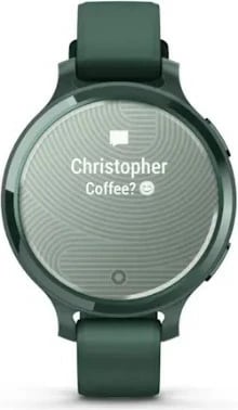 Smartwatch Garmin Lily 2 Active 38 mm, GPS, Ekran me prekje, Gjelbër