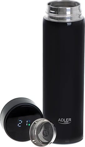 Termos, Adler AD 4506, ekran LED, 473 ml, e zezë