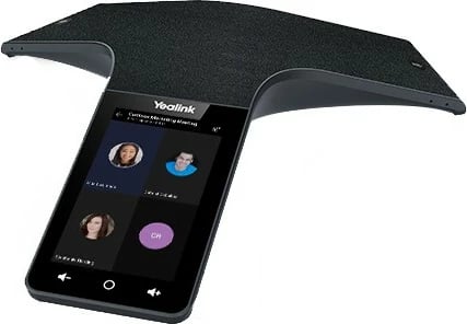 Telefon konferencë Yealink CP965 Microsoft Teams Edition, Dhomë e madhe, Touch, E zezë, LCD, 12.7 cm