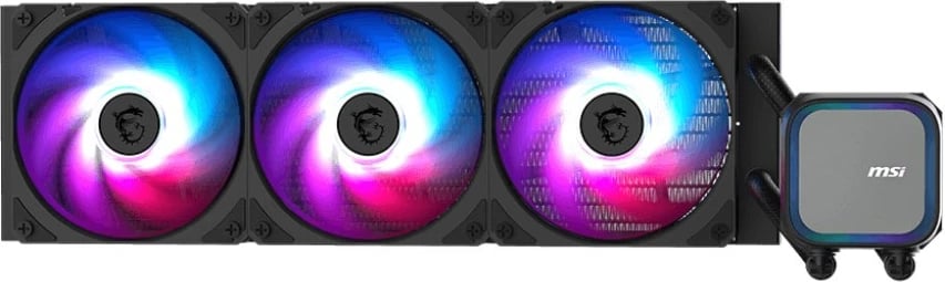 Kiti i ftohjes me ujë MSI MAG CORELIQUID A13 360, Pllakë amë, Procesor, 12 cm, Zi