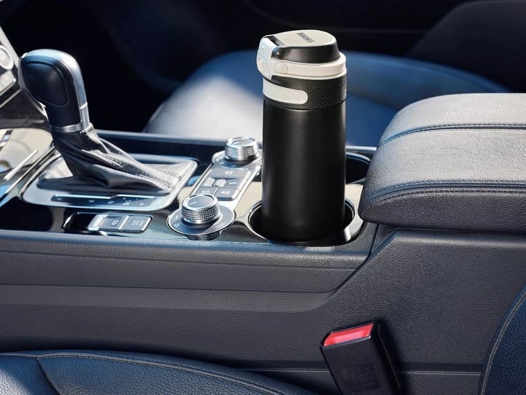 Gotë termike udhëtimi Leifheit 3271, 600 ml, e zezë