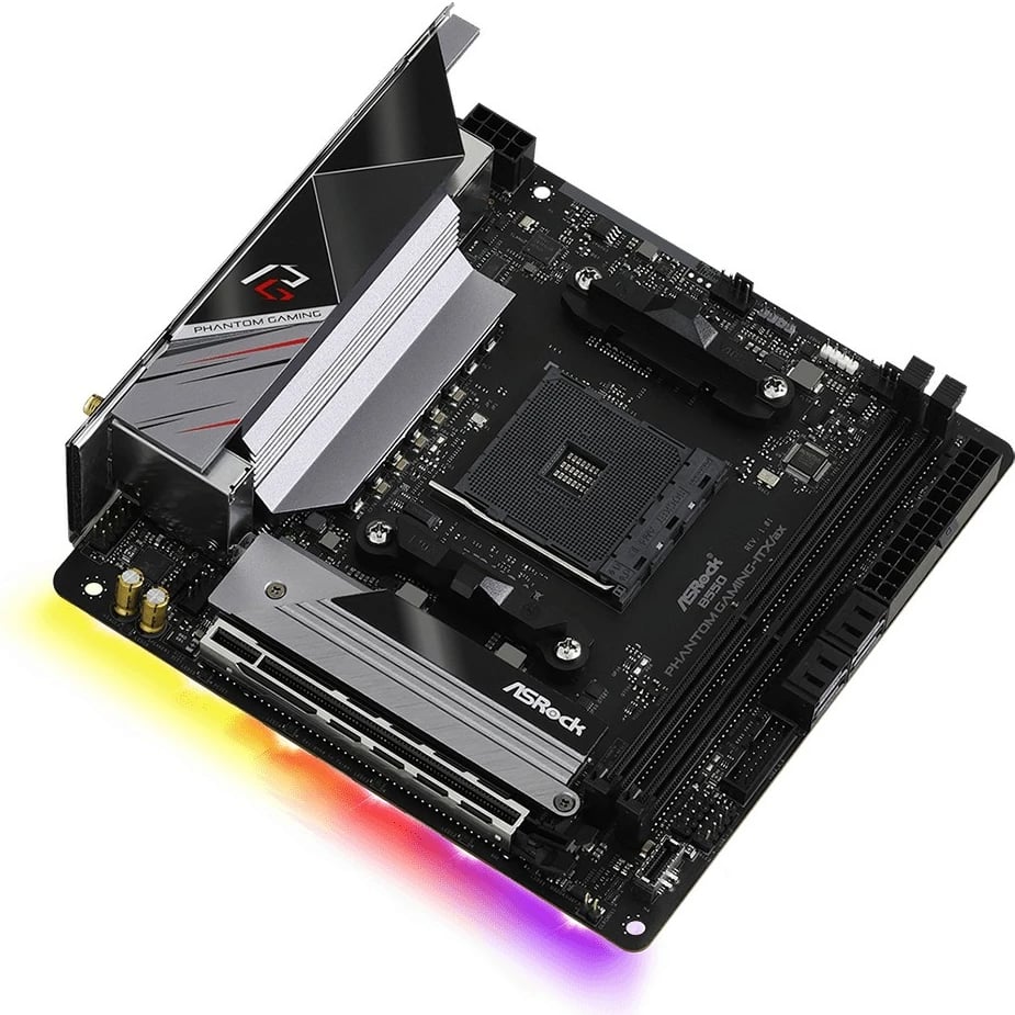 Pllakë amë ASRock B550 Phantom Gaming-ITX/a, AMD, Socket AM4, 64 GB, mini ITX