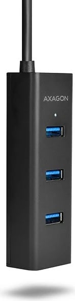 Hub USB AXAGON HUE-S2B, 4 porta, 30cm kabllo, i zi