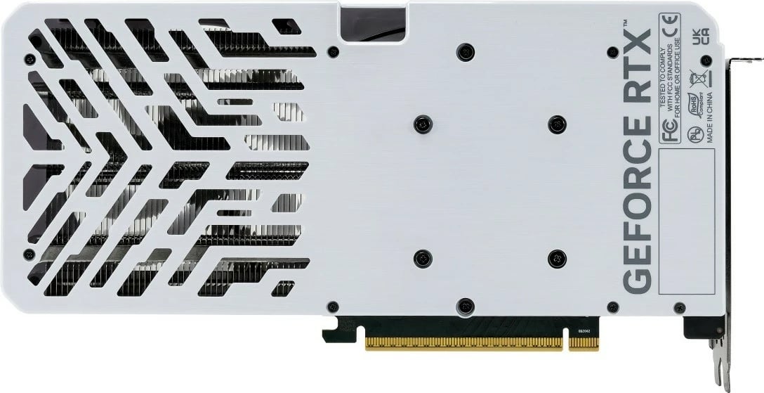 Kartelë grafike Palit GeForce RTX 5060 Ti WHITE OC, 8GB GDDR7, 128bit, 3DP/HDMI, e bardhë