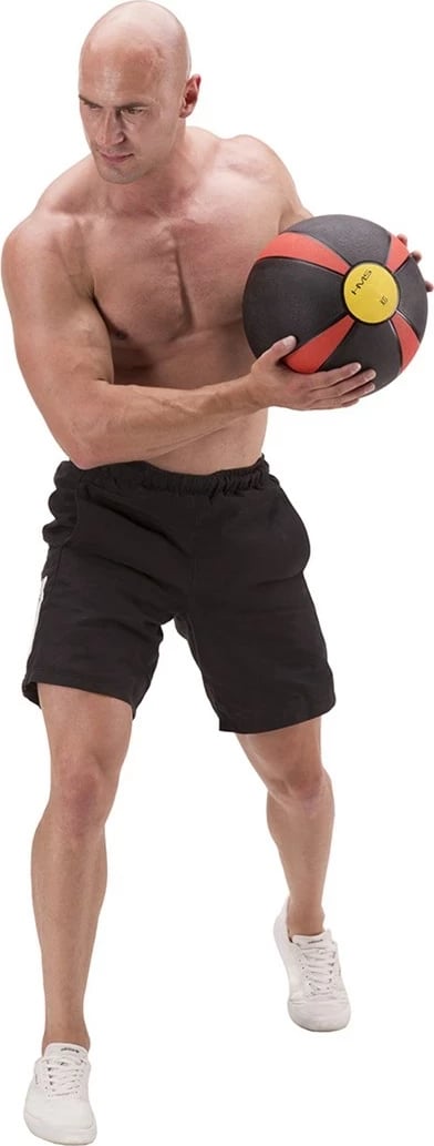 Top mjekësor HMS NK10, 10 kg, i kuq