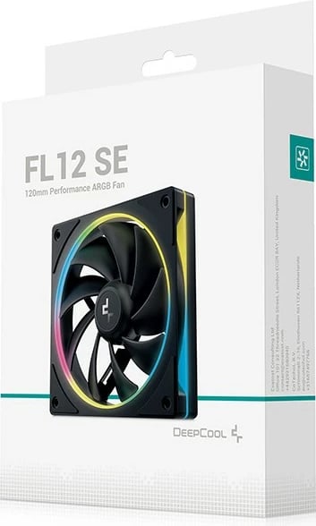 Ventilator Deepcool FL12 SE 120mm, LED RGB, PWM, i zi