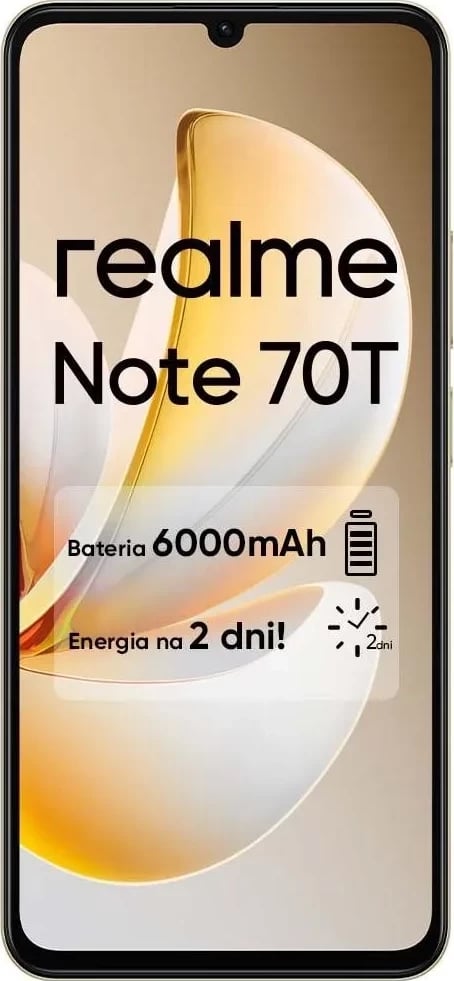 Celular Realme Note 70T 4GB 128GB ari