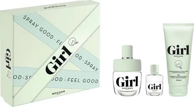 Set Eau de Toilette unisex Rochas Girl 3 copë, 100ml