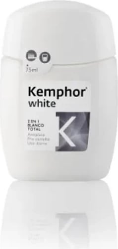 Pasta dhëmbësh dhe larës goje 2 në 1 Kemphor White, 75ml