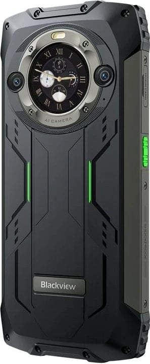 Celular Blackview BV9300 Pro, 12 GB RAM, 256 GB, 15080 mAh, Gjelbër