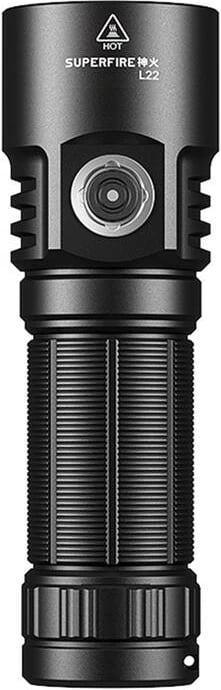 Elektrik dore Superfire L22, 5000 lumen, USB-C, i zi