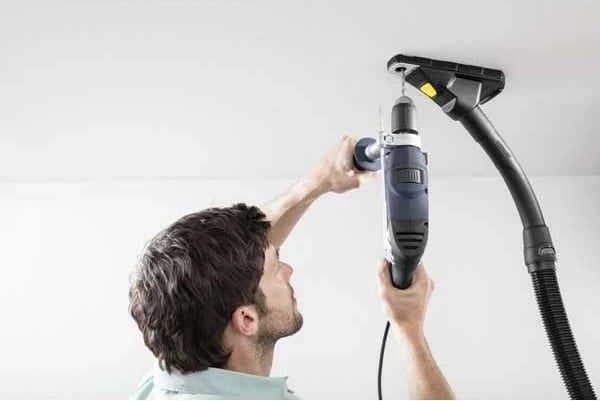 Pjesë për fshesë me korrent KARCHER 2.863-234.0, Grykë cilindrike, Verdhë