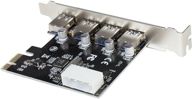 Kartelë PCIe LogiLink PC0057A, 4 porta USB 3.0, 5 Gbit/s