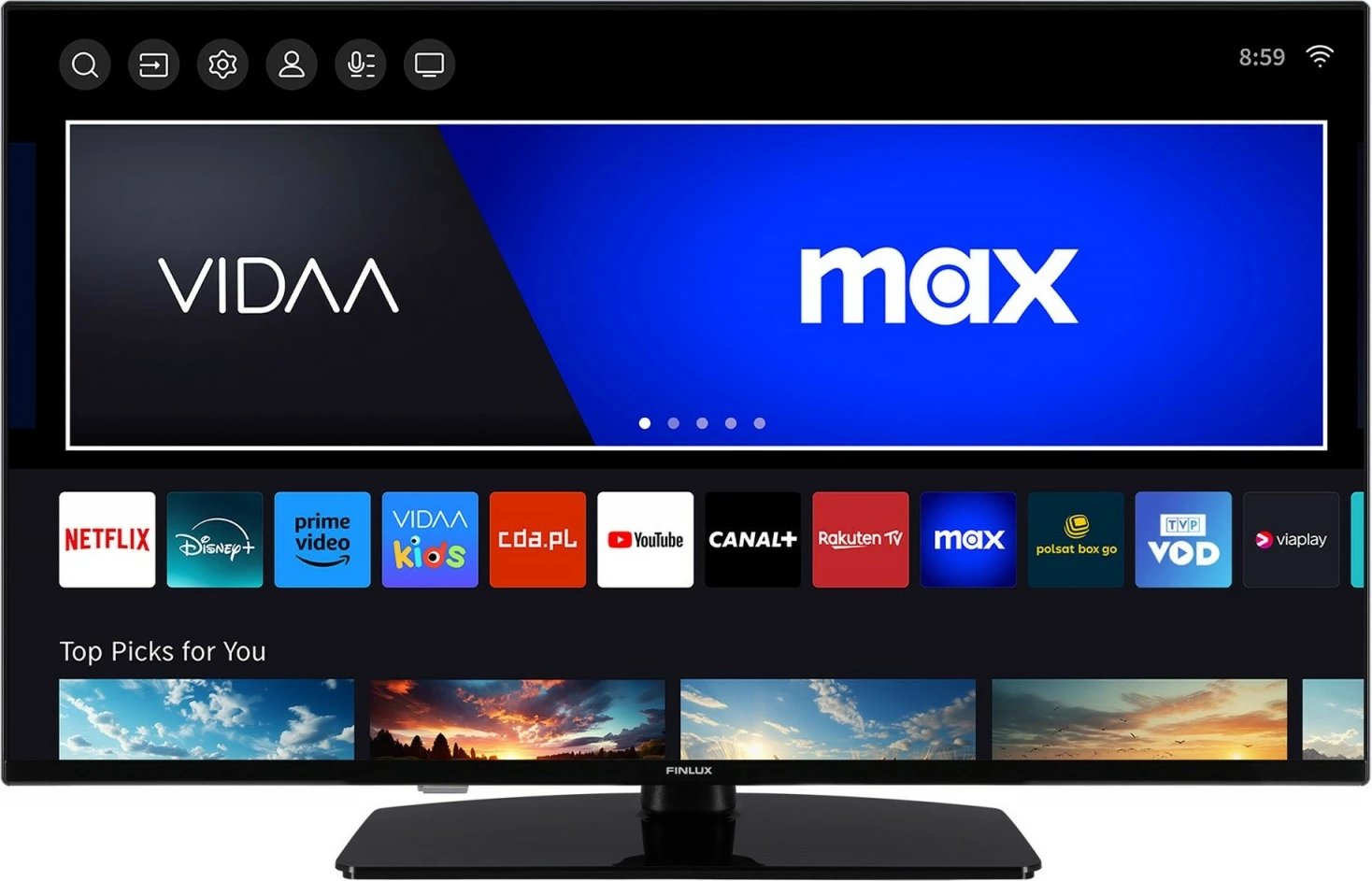 Televizor LED Finlux 40FFV500, 40", Full HD, Smart TV, i zi