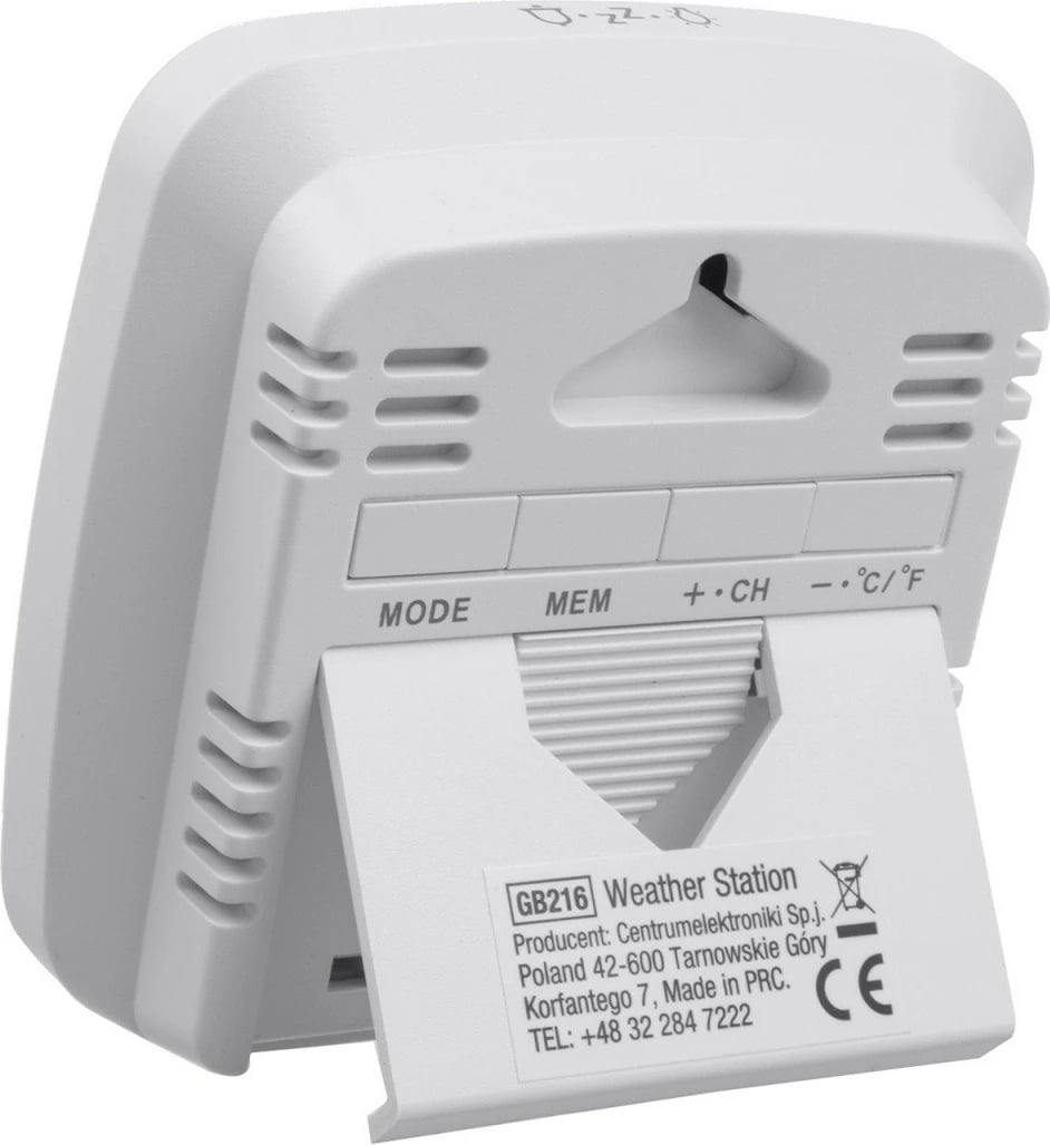 Stacion moti me termometër për pishinë GreenBlue GB216, i bardhë