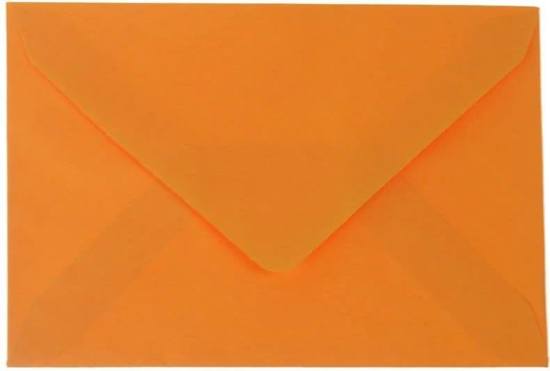 Zarfe për postë NEXT 35196-13, 16x11cm, Portokalli, Set 20 copë