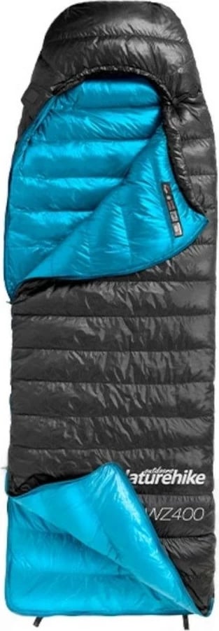 Thes gjumi Naturehike CW400 NH18C400-D, pupla rose, zi/blu