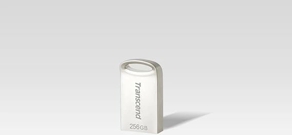 USB stick Transcend JetFlash 256GB, USB 3.2, argjendtë