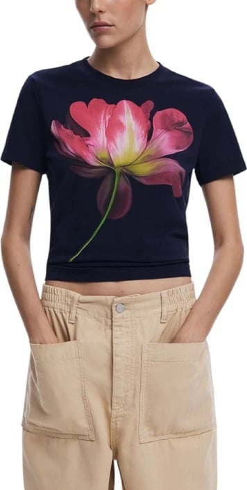 Maicë Desigual për femra, blu