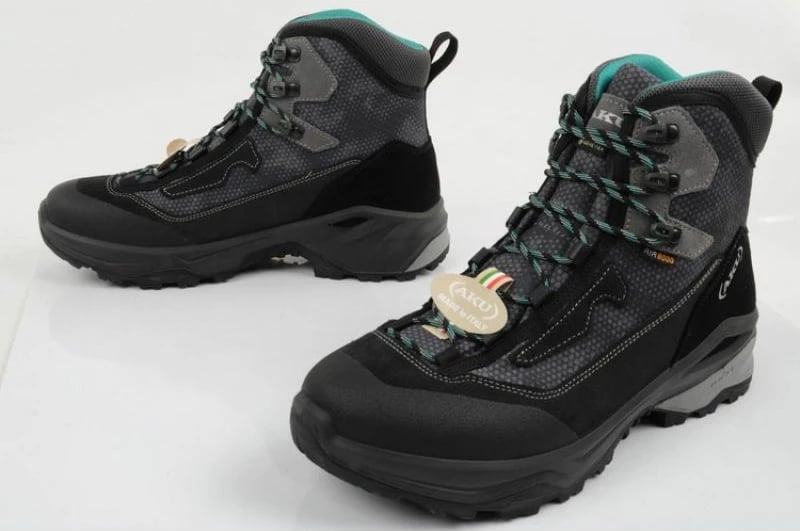 Atlete trekking për meshkuj Aku, të zeza/gri