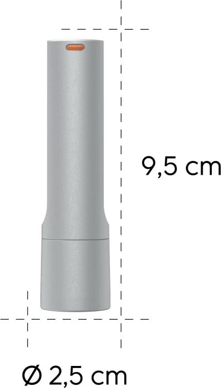 Elektrik dore LED, Hama FL60 228600, 60 lm, rreze 30 m, 3 mënyra ndriçimi, argjendtë