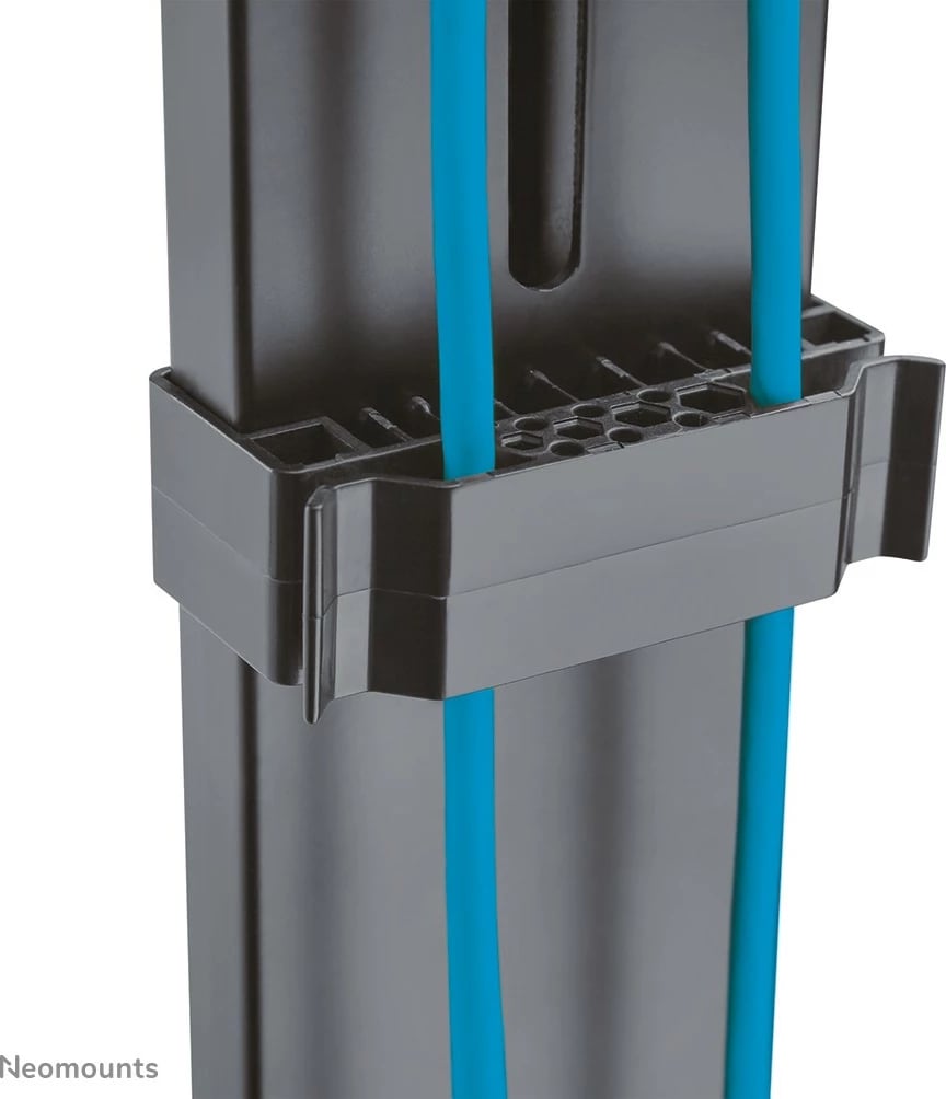 Mbajtës tavoline Neomounts FPMA-D860DBLACK, 2 ekrane, 27", i zi