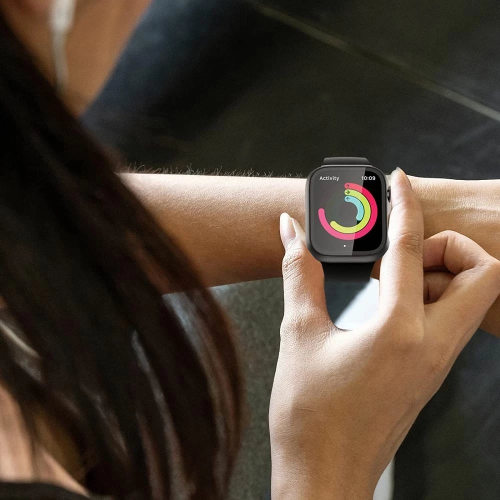 Mbështjellës Tech-Protect Defense360 për Apple Watch 4/5/6/SE 44mm, titanium orange