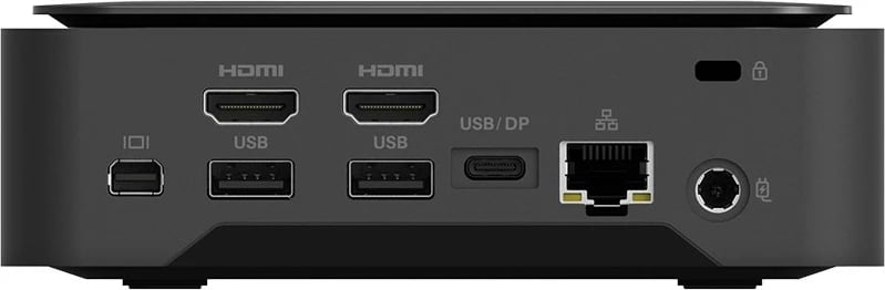 Mini PC Gigabyte GB-BEI3H-1220, M.2, PCI Express, Serial ATA, Ethernet LAN, Wi-Fi 6E, e zezë