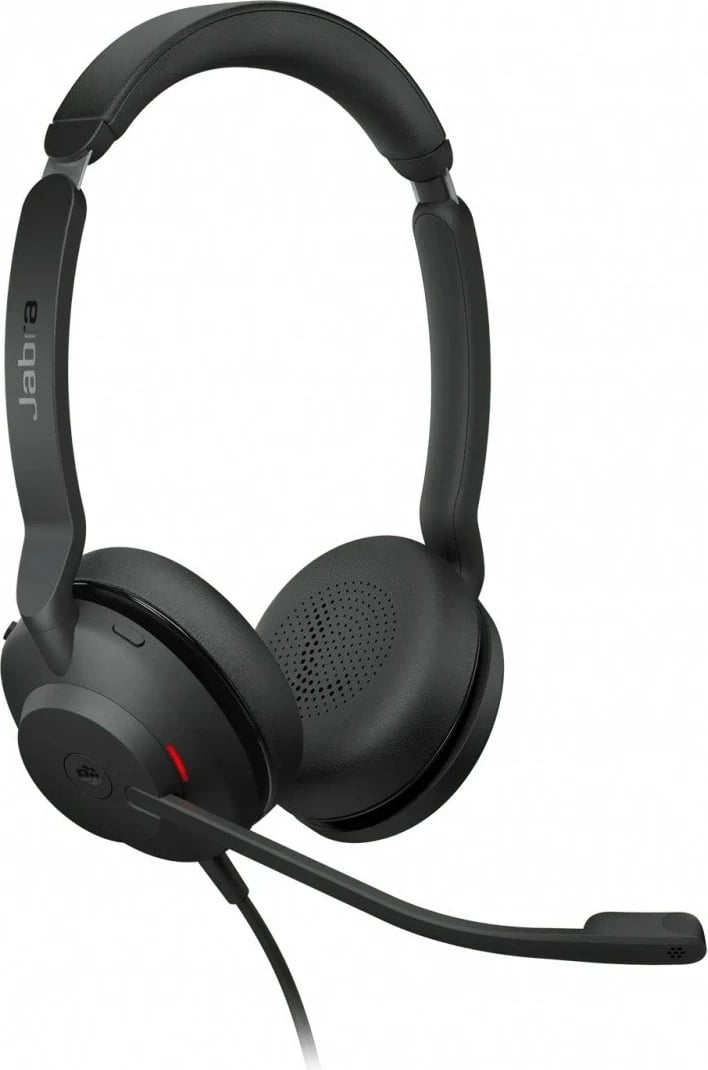 Kufje Jabra Evolve2 30 SE me mikrofon, USB-A & USB-C, Stereo, e zezë