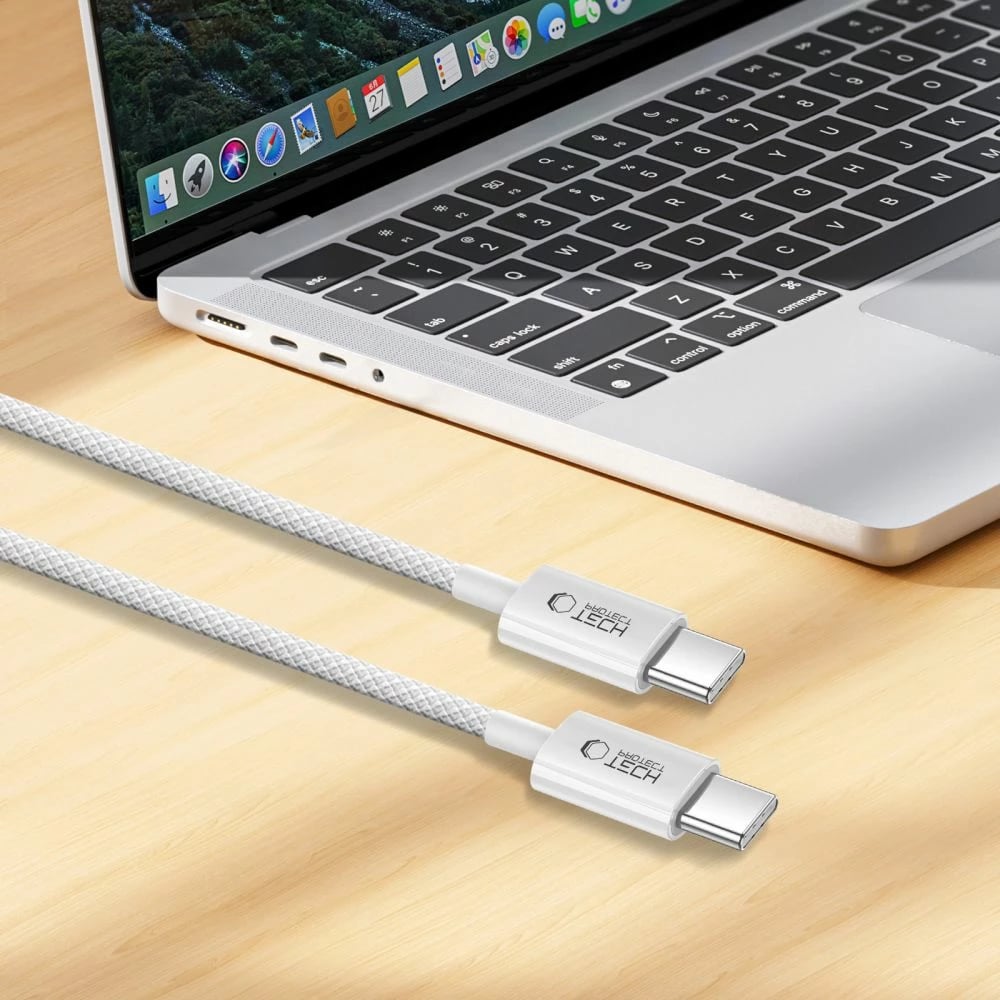Kabllo USB-C Tech-Protect Ultraboost Lite 100 cm, PD60W/3A, Gri